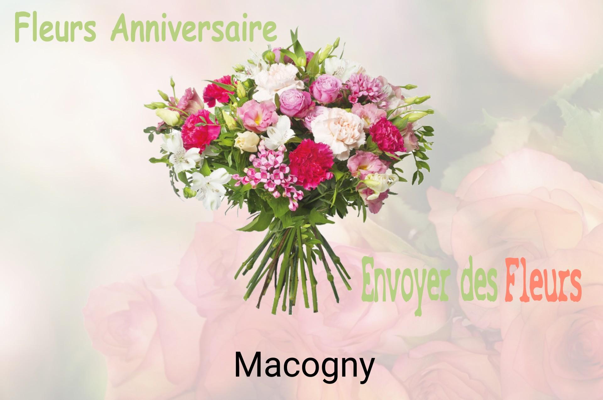 Bouquet de fleurs d’anniversaire livré à Macogny